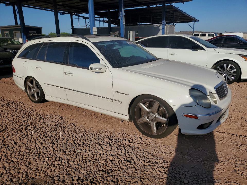 2005 Mercedes-benz E-klasse amg VIN WDBUH76J75A758808 COPART salvage auction — FRONT END, Az - Cert Of Title - Salvage, sold $15,200 on 2026-08-04 (photo 4)