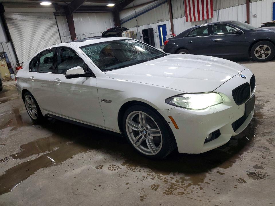 2014 BMW 5er VIN WBA5B3C56ED530852 COPART salvage auction — SIDE, OH - CERT OF TITLE-SALVAGE, sold $8,200 on 2026-08-19 (photo 4)
