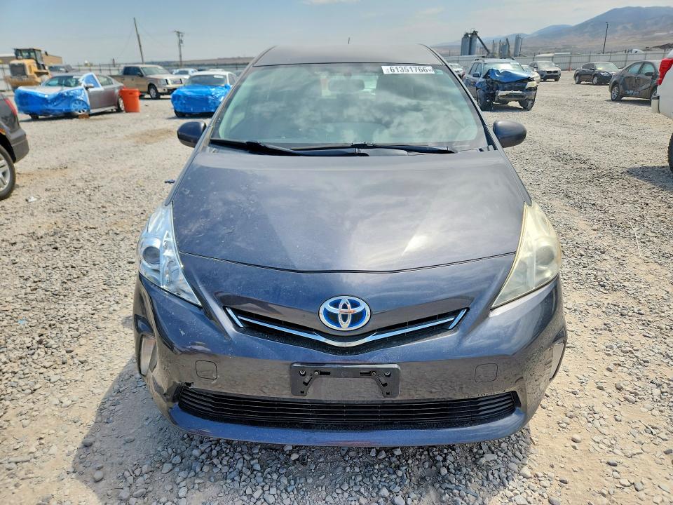 2013 Toyota Prius VIN JTDZN3EU9D3222269 COPART salvage auction — FRONT END, Salvage Title, sold $275 on 2026-07-28 (photo 5)