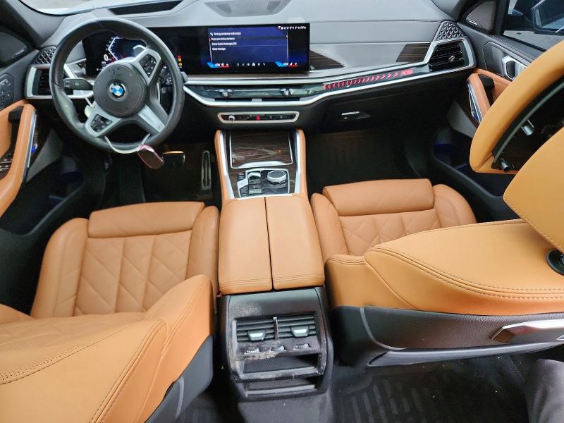 2025 BMW X6 VIN 5UX33EX0XS9X67133 COPART salvage auction — FRONT END, Fl - Cert Of Title Slvg Rebuildable, sold $46,500 on 2026-08-31 (photo 8)