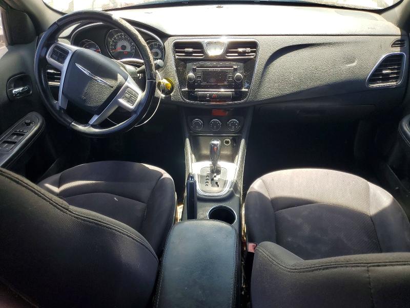 2014 Chrysler 200 VIN 1C3CCBBGXEN105735 COPART salvage auction — FRONT END, Ca - Salvage Certificate, sold $825 on 2026-07-16 (photo 8)