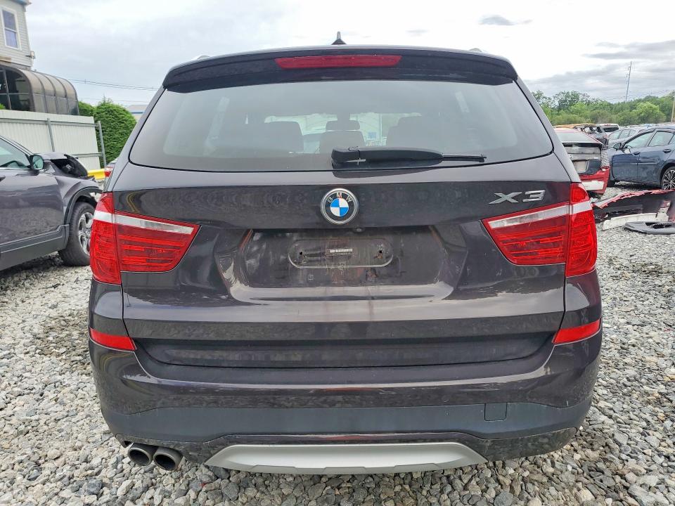2016 BMW X3 VIN 5UXWX9C50G0D86240 COPART salvage auction — FRONT END, Ma - Cert Of Title-Reconstrctd Coll, sold $1,200 on 2026-07-16 (photo 6)