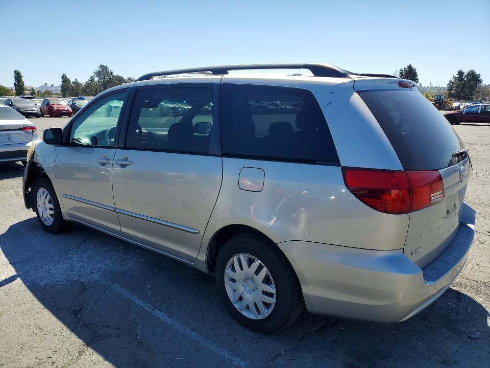 2005 Toyota Sienna VIN 5TDZA23C95S235197 COPART salvage auction — FRONT END, Ca - Salvage Certificate, sold $800 on 2026-07-31 (photo 2)