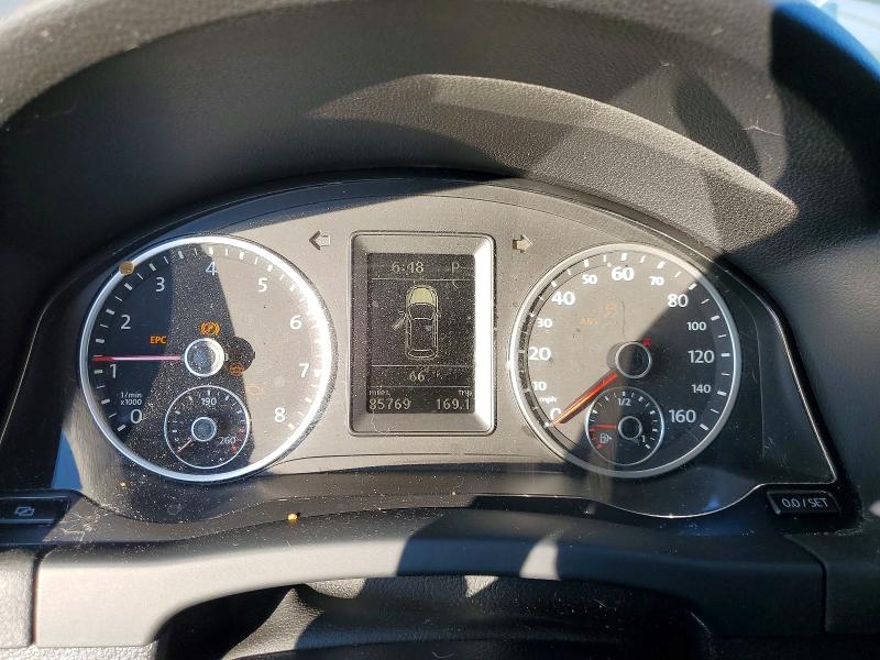 2011 Volkswagen Tiguan VIN WVGAV7AX1BW550801 COPART salvage auction — FRONT END, Md - Certificate Of Title (P), sold $450 on 2026-08-03 (photo 9)