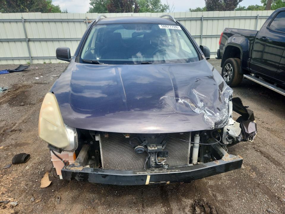 2012 Nissan Rogue VIN JN8AS5MV1CW381879 COPART salvage auction — FRONT END, Ct - Cert Of Title-Salvage, sold $675 on 2026-07-17 (photo 5)
