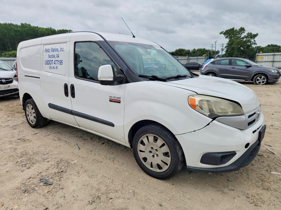 2016 Ram Promaster city VIN ZFBERFBT2G6B55670 COPART salvage auction — WATER/FLOOD, Va - Cert Of Title-Salvage Water, sold $125 on 2026-08-05 (photo 4)