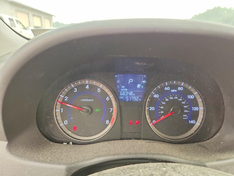 2012 Hyundai Accent VIN KMHCT5AE9CU034197 COPART salvage auction — VANDALISM, PA - CERTIFICATE OF SALVAGE, sold $250 on 2026-07-30 (photo 9)