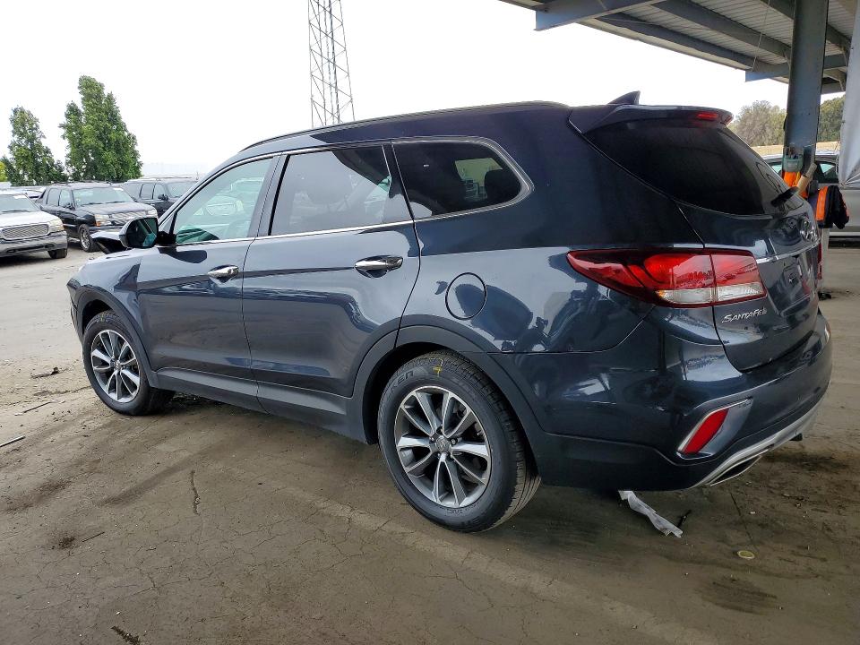 2017 Hyundai Santa fe VIN KM8SM4HF8HU234593 COPART salvage auction — FRONT END, Ca - Salvage Certificate, sold $15 on 2026-07-30 (photo 2)