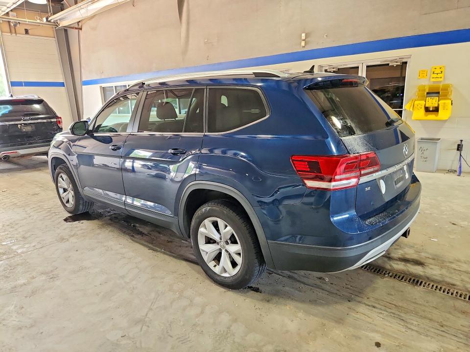 2018 Volkswagen Atlas VIN 1V2KR2CA1JC581215 COPART salvage auction — MINOR DENT/SCRATCHES, Va - Certificate Of Title, sold $2,450 on 2026-07-31 (photo 2)