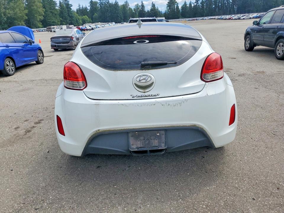 2013 Hyundai Veloster VIN KMHTC6AD7DU105301 COPART salvage auction — FRONT END, Wa - Vehicle Cert Of Ownership-Titl, sold $375 on 2026-07-20 (photo 6)