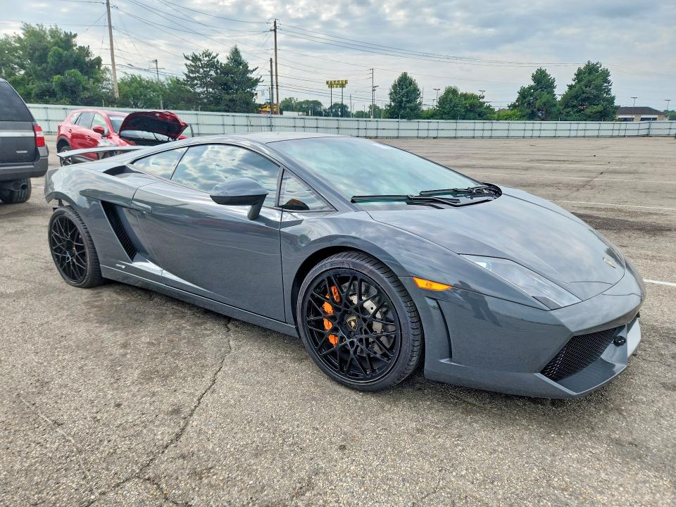 2012 Lamborghini Gallardo VIN ZHWGU5BZ5CLA11472 COPART salvage auction — REAR END, Oh - Cert Of Title-Salvage, sold $64,000 on 2026-08-05 (photo 4)