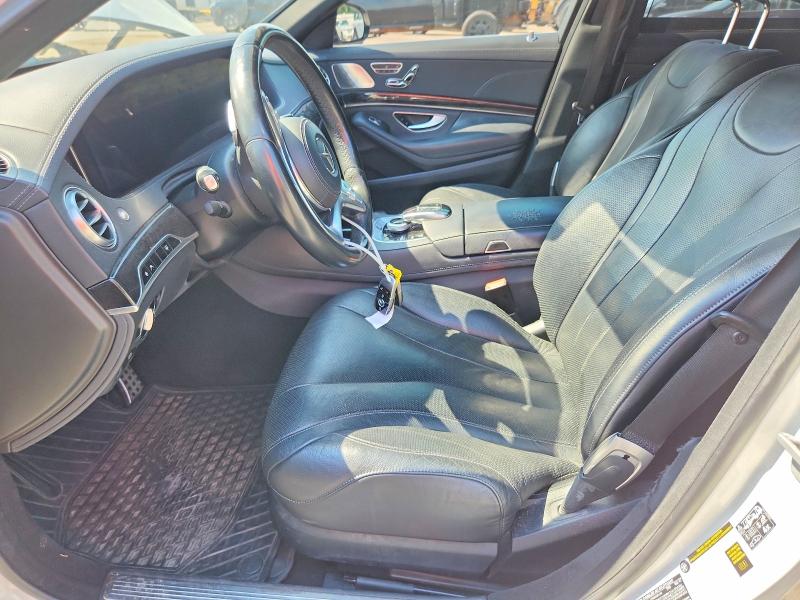2018 Mercedes-benz S-klasse VIN WDDUG6GB3JA376037 COPART salvage auction — WATER/FLOOD, Ms - Cert Of Title - Flood Salvage, sold $8,800 on 2026-08-17 (photo 7)