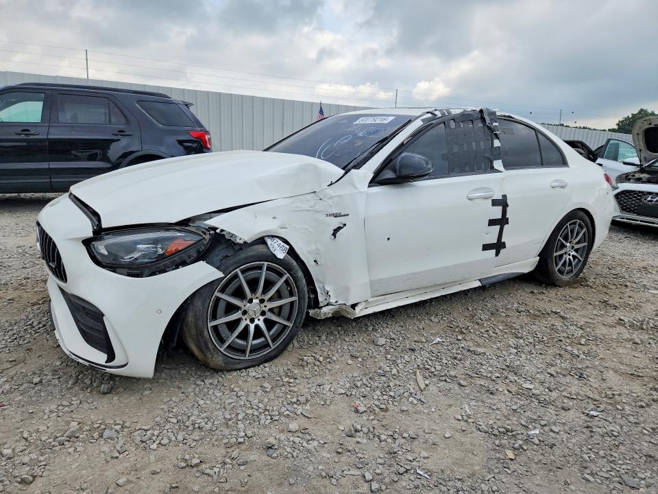 2023 Mercedes-benz C-klasse amg VIN W1KAF8HB7PR101247 — COPART salvage auction photo