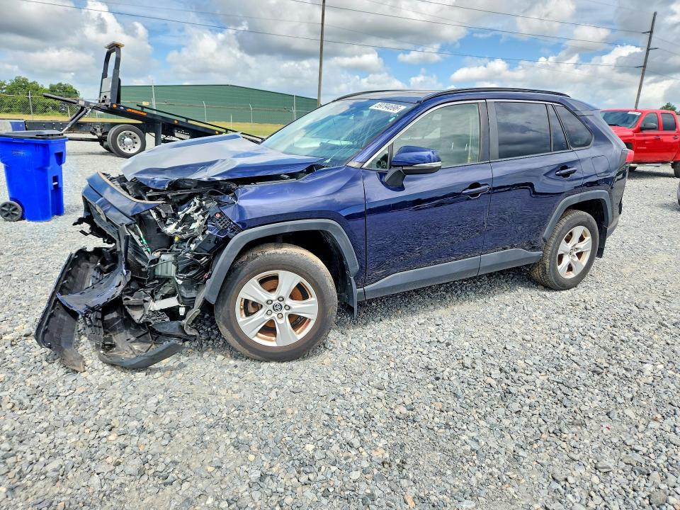 2019 Toyota Rav 4 VIN JTMP1RFV0KD006220 COPART salvage auction — FRONT END, Tn - Certificate Of Title (P), sold $1,100 on 2026-07-28 (photo 1)