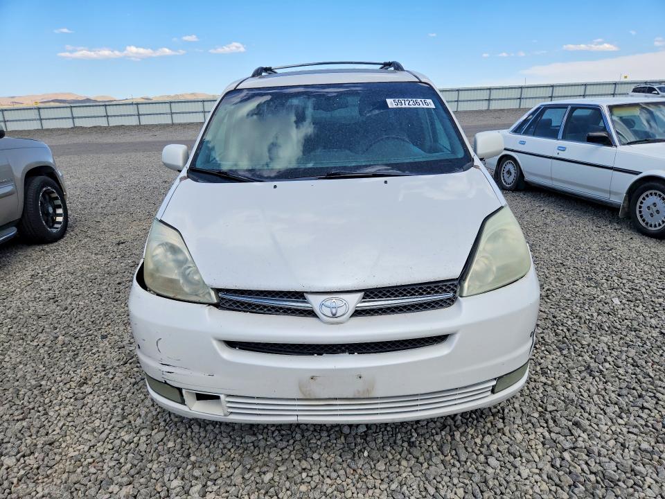 2004 Toyota Sienna VIN 5TDBA22C84S024784 COPART salvage auction — FRONT END, Ca - Certificate Of Title, sold $100 on 2026-07-09 (photo 5)