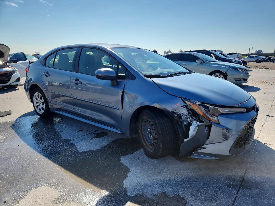 2020 Toyota VIN JTDEPRAE7LJ105262 COPART salvage auction — FRONT END, La - Certificate Of Title, sold $3,550 on 2026-07-24 (photo 4)
