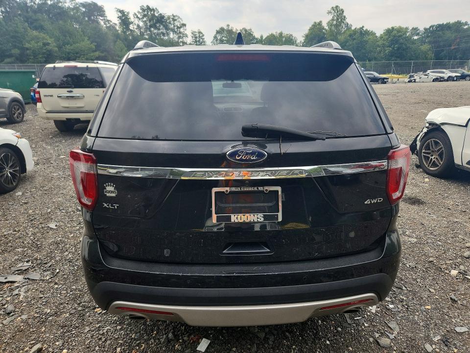 2017 Ford Explorer VIN 1FM5K8D87HGA52738 COPART salvage auction — MECHANICAL, Va - Certificate Of Title, sold $1,650 on 2026-07-31 (photo 6)