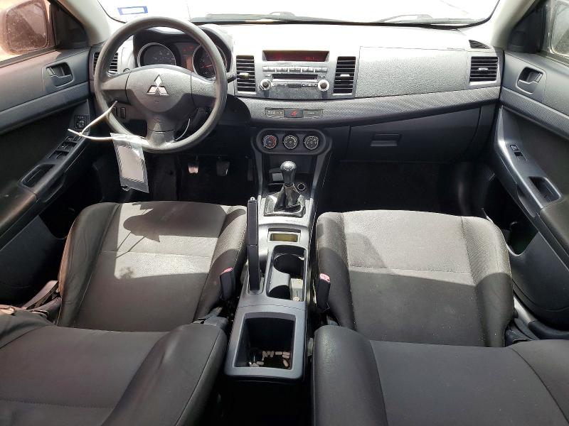 2010 Mitsubishi Lancer VIN JA32U1FU9AU032659 COPART salvage auction — FRONT END, Tx - Salvage Vehicle Title, sold $225 on 2026-07-21 (photo 8)