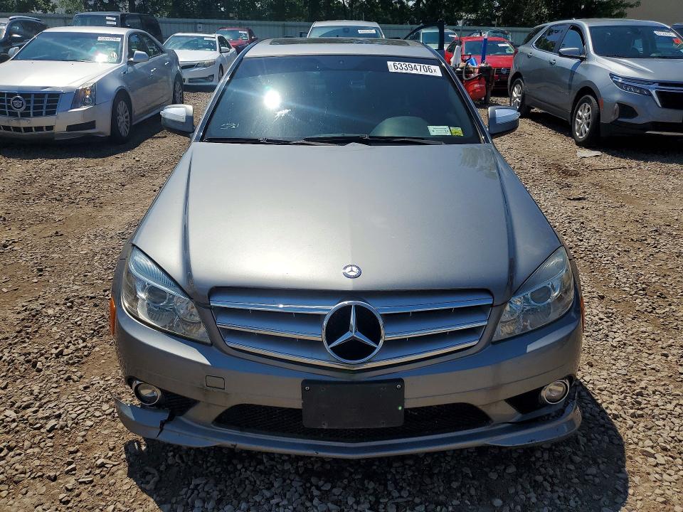2009 Mercedes-benz C class VIN WDDGF81X39R083459 COPART salvage auction — MECHANICAL, Ny - Certificate Of Title, sold $425 on 2026-08-17 (photo 5)