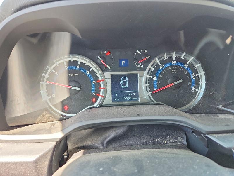 2016 Toyota 4runner VIN JTEBU5JR6G5395446 COPART salvage auction — NORMAL WEAR, Salvage Title, sold $14,100 on 2026-07-22 (photo 9)