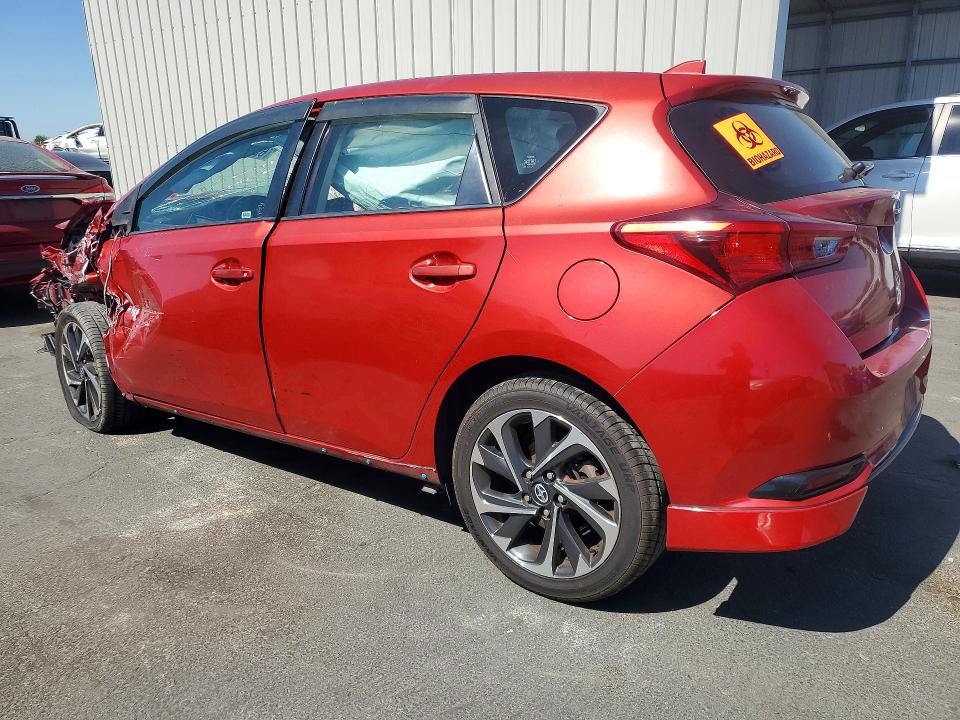 2016 Scion Im VIN JTNKARJE7GJ512200 COPART salvage auction — FRONT END, Ca - Salvage Certificate, sold $700 on 2026-09-10 (photo 2)