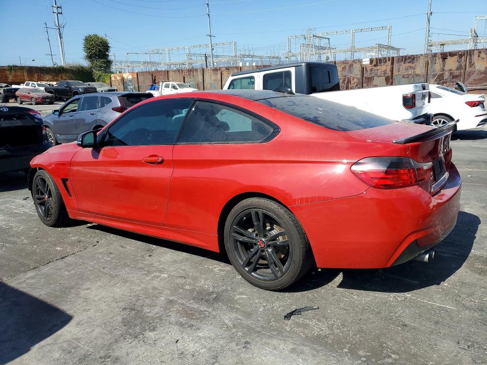 2014 BMW VIN WBA3N7C57EK220372 COPART salvage auction — FRONT END, Ca - Salvage Certificate, sold $3,600 on 2026-08-07 (photo 2)