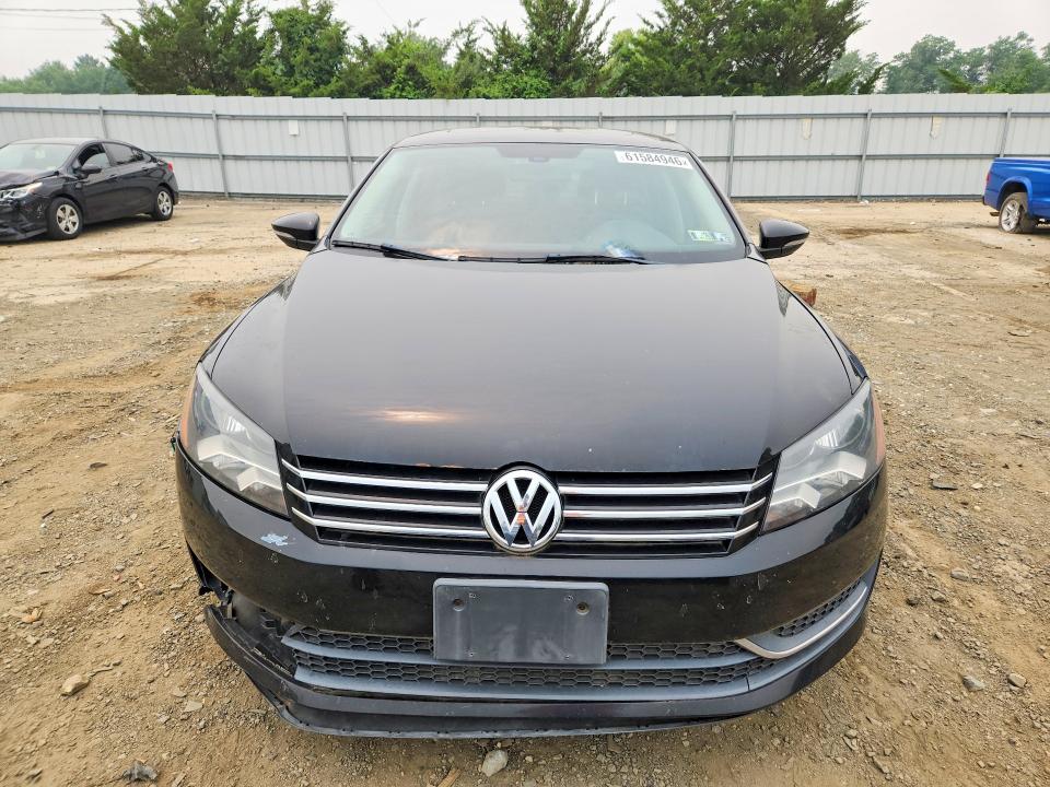 2012 Volkswagen Passat VIN 1VWBP7A35CC009816 COPART salvage auction — FRONT END, Pa - Cert Of Title, sold $325 on 2026-07-24 (photo 5)