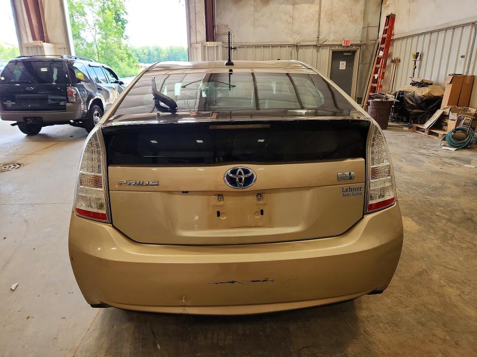 2010 Toyota Prius VIN JTDKN3DU6A0073819 COPART salvage auction — FRONT END, Wi - Junked Vehicle Bill Of Sale, sold $375 on 2026-07-15 (photo 6)