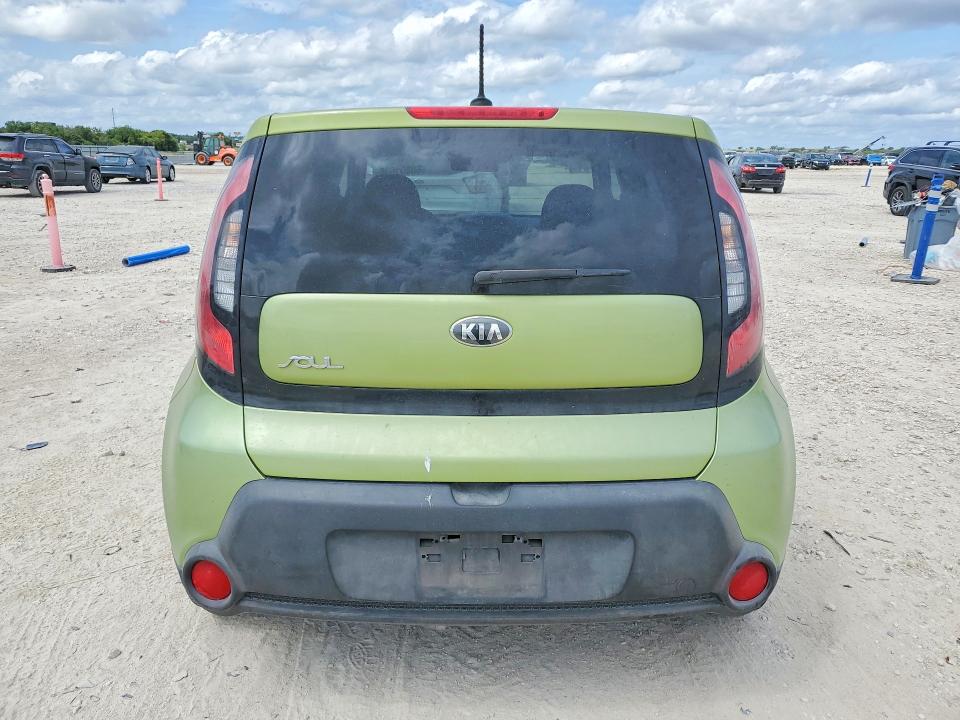 2016 Kia Soul VIN KNDJN2A24G7844254 COPART salvage auction — SIDE, Tx - Salvage Vehicle Title, sold $100 on 2026-07-30 (photo 6)