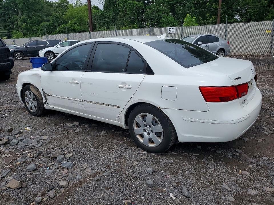 2010 Hyundai Sonata VIN 5NPET4AC3AH583116 COPART salvage auction — FRONT END, PA - CERTIFICATE OF SALVAGE, sold $475 on 2026-07-13 (photo 2)
