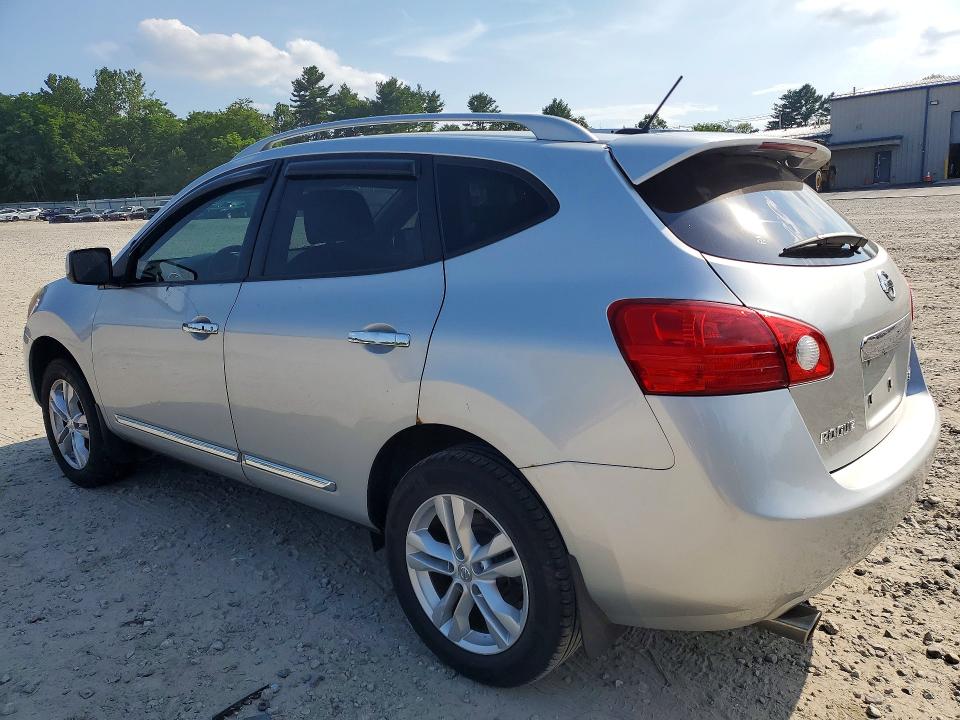 2012 Nissan Rogue VIN JN8AS5MV9CW387610 COPART salvage auction — FRONT END, MA - CERT OF TITLE-RECONSTRCTD COLL, sold $400 on 2026-07-20 (photo 2)