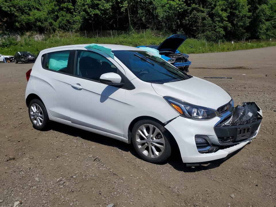 2021 Chevrolet Spark VIN KL8CD6SA9MC712224 COPART salvage auction — FRONT END, Ny - Mv-907A Salvage Certificate, sold $450 on 2026-07-09 (photo 4)