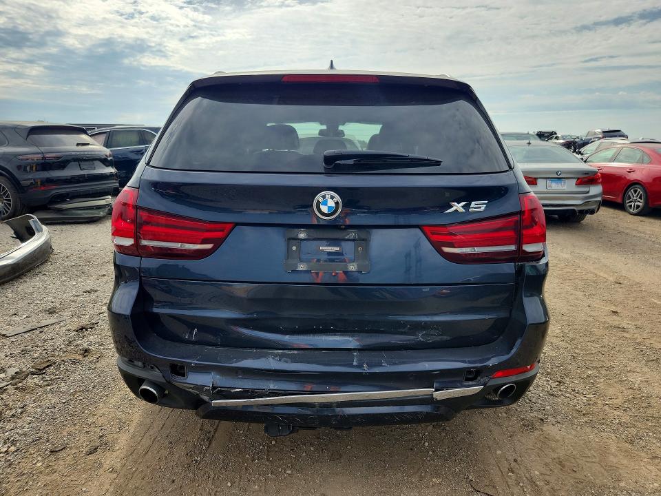 2017 BMW X5 VIN 5UXKR0C57H0U53595 COPART salvage auction — REAR END, Il - Salvage Certificate, sold $10,900 on 2026-09-03 (photo 6)