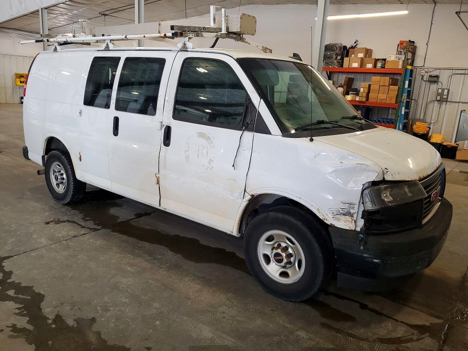 2019 Gmc Savana VIN 1GTW7AFP8K1159314 COPART salvage auction — FRONT END, Mn - Cert Of Title-Salvage, sold $3,400 on 2026-09-14 (photo 4)