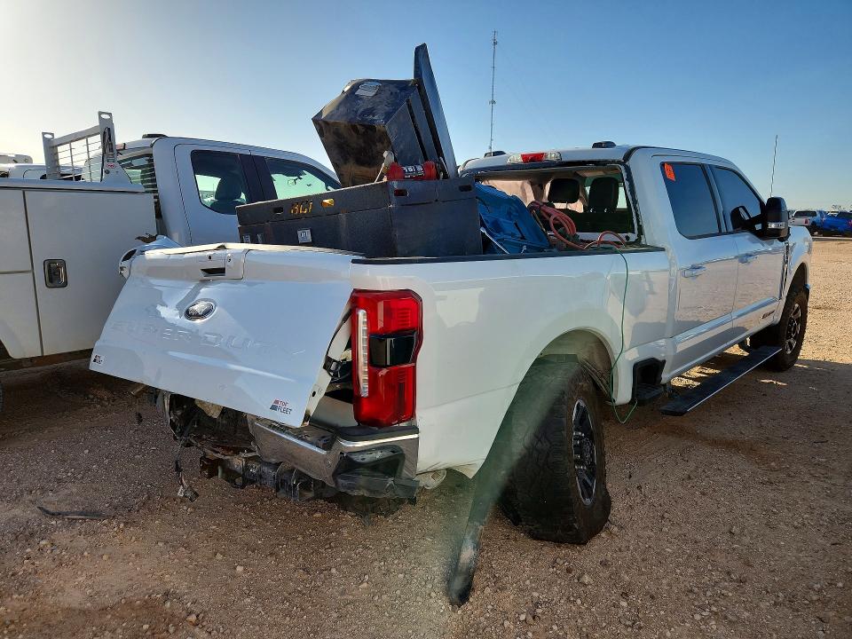 2025 Ford F-250 super duty VIN 1FT8W2BMXSED74344 COPART salvage auction — ALL OVER, Tx - Salvage Vehicle Title, sold $19,200 on 2026-09-02 (photo 3)