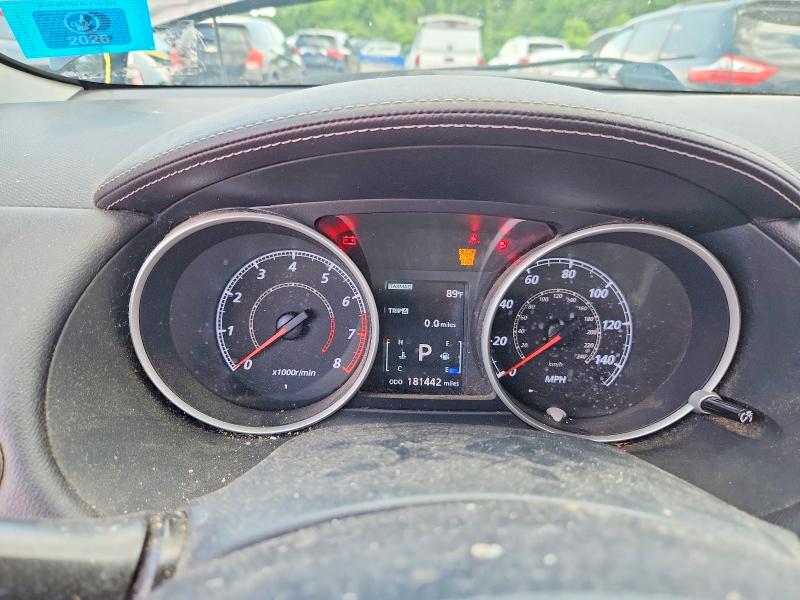 2010 Mitsubishi Outlander VIN JA4JT5AXXAZ007145 COPART salvage auction — FRONT END, NH - CERTIFICATE OF TITLE (P), sold $950 on 2026-07-27 (photo 9)