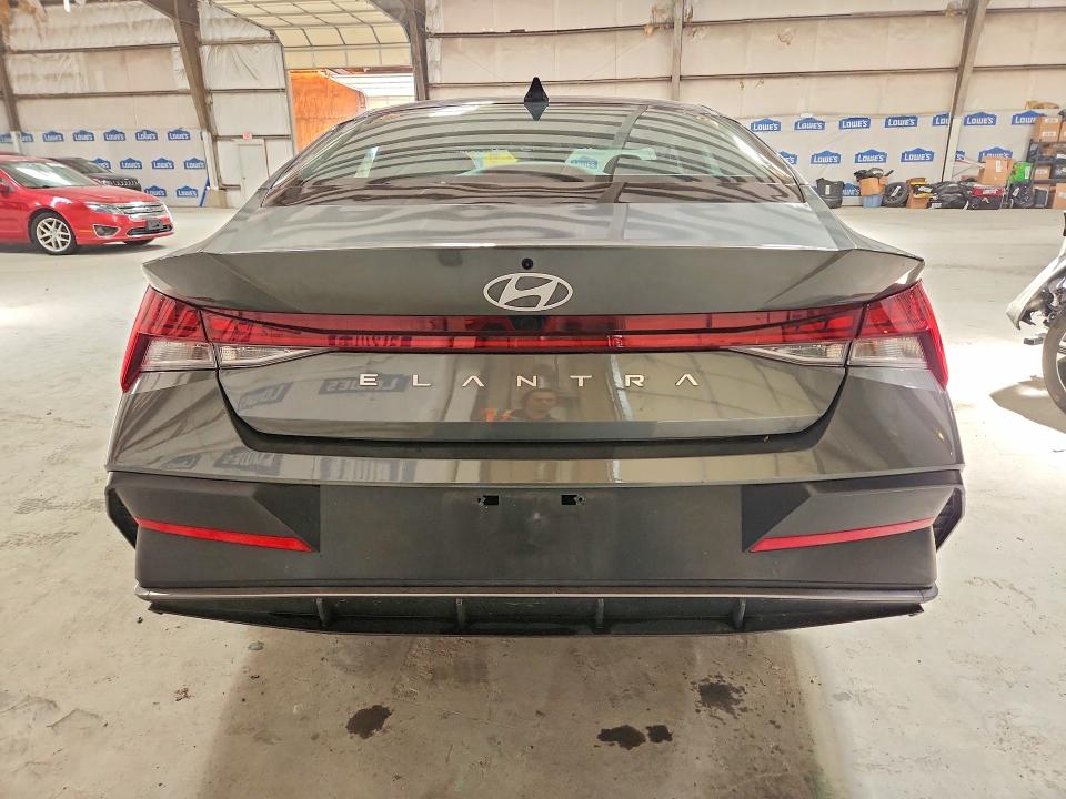 2025 Hyundai Elantra VIN KMHLS4DG0SU001601 COPART salvage auction — FRONT END, TX - CERTIFICATE OF TITLE (P), sold $5,600 on 2026-07-20 (photo 6)