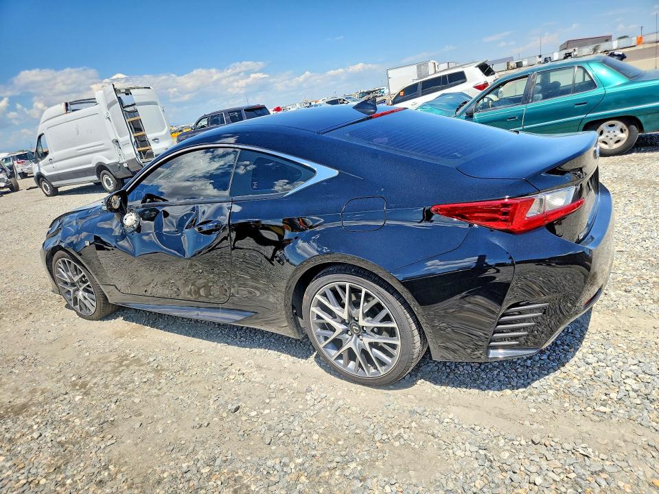 2016 Lexus Rc VIN JTHSE5BC8G5007143 COPART salvage auction — SIDE, Ps - Salvage Title, sold $10,600 on 2026-08-25 (photo 2)