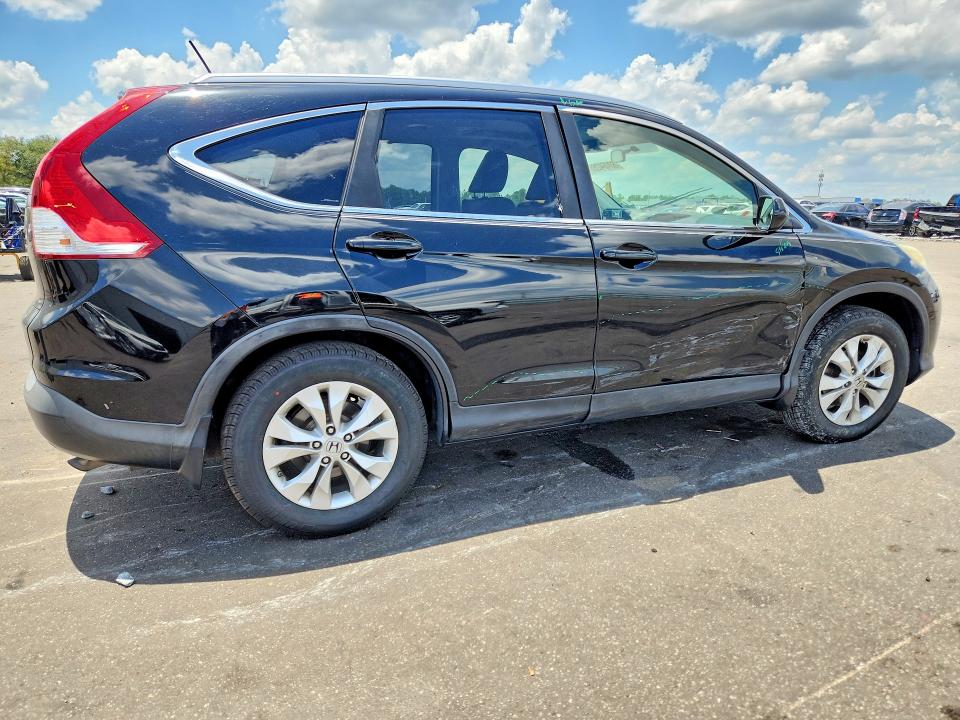 2012 Honda Cr-v VIN JHLRM3H71CC007611 COPART salvage auction — SIDE, Fl - Cert Of Title Slvg Rebuildable, sold $2,550 on 2026-07-27 (photo 3)