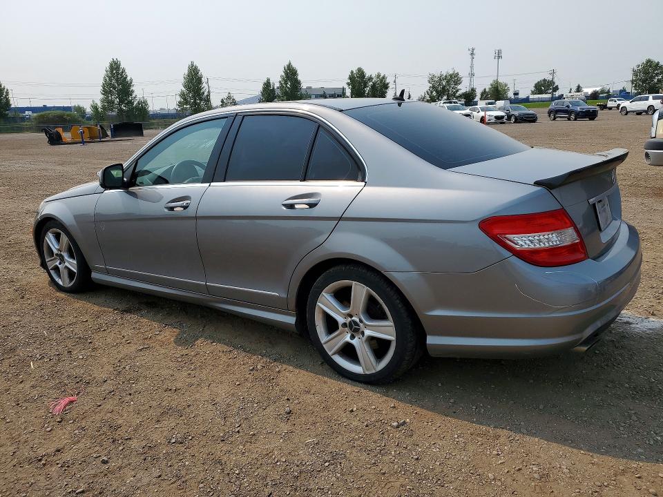2009 Mercedes-benz C class VIN WDDGF81X59F341465 COPART salvage auction — MECHANICAL, AB - BOS - SALVAGE, sold $800 on 2026-08-11 (photo 2)