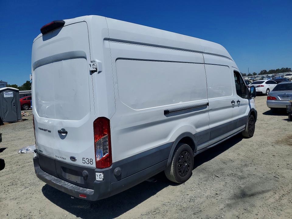 2020 Ford Transit VIN 1FTBW3XG3LKB54867 COPART salvage auction — REAR END, CA - CERT OF TITLE-SALVAGED, sold $8,200 on 2026-07-30 (photo 3)