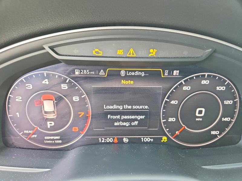 2018 Audi Q7 VIN WA1LHAF77JD035283 COPART salvage auction — MINOR DENT/SCRATCHES, FL - CERTIFICATE OF TITLE, sold $6,600 on 2026-07-28 (photo 9)