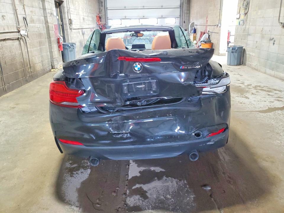 2019 BMW M240i VIN WBA2N3C56KVE46257 COPART salvage auction — REAR END, MN - CERT OF TITLE-SALVAGE, sold $4,600 on 2026-07-30 (photo 6)
