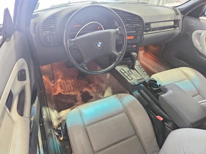 1998 BMW 3 series VIN WBABJ8322WEM21728 COPART salvage auction — WATER/FLOOD, La - Cert Of Title-Salvage Flood, sold $975 on 2026-07-22 (photo 8)