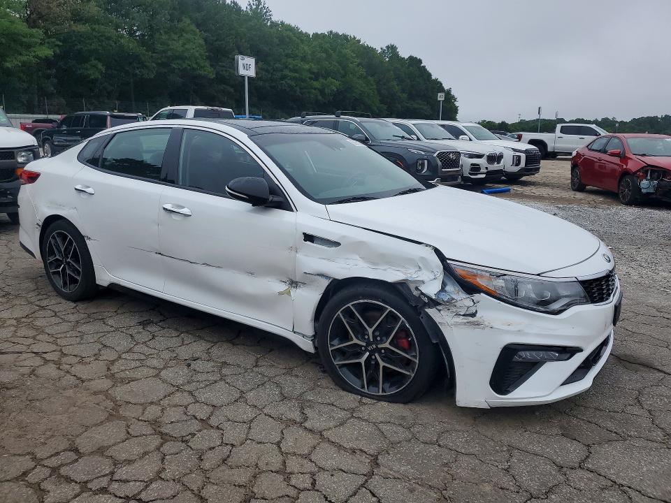 2020 Kia Optima VIN 5XXGW4L20LG426176 COPART salvage auction — SIDE, GA - CERTIFICATE OF TITLE, sold $3,700 on 2026-07-15 (photo 4)