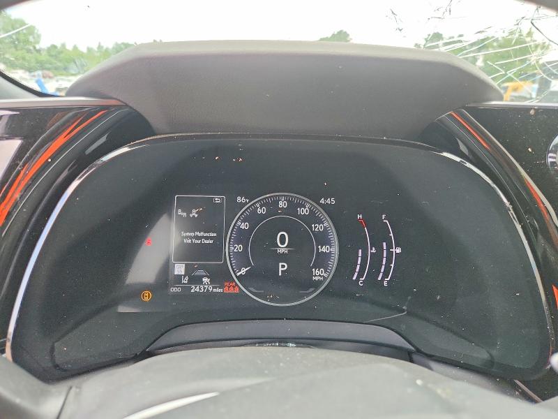 2024 Lexus Rx 350 VIN 2T2BAMCA2RC061172 COPART salvage auction — FRONT END, CT - CERT OF TITLE-SALVAGE, sold $22,900 on 2026-09-01 (photo 9)