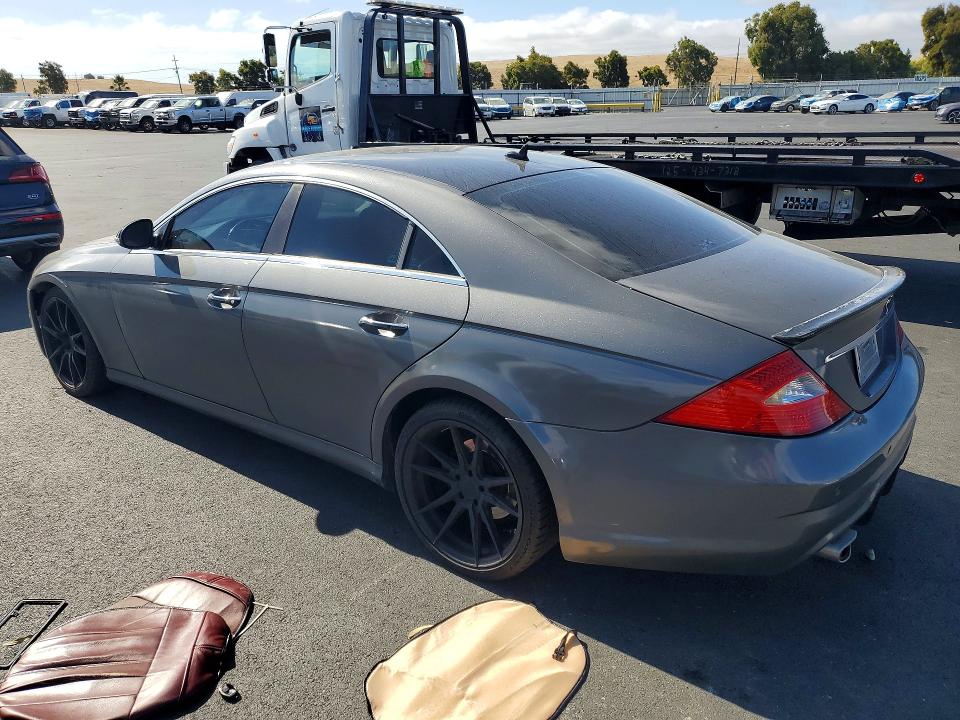 2008 Mercedes-benz Cls-klasse VIN WDDDJ72XX8A124516 COPART salvage auction — FRONT END, Ca - Salvage Certificate, sold $825 on 2026-07-27 (photo 2)