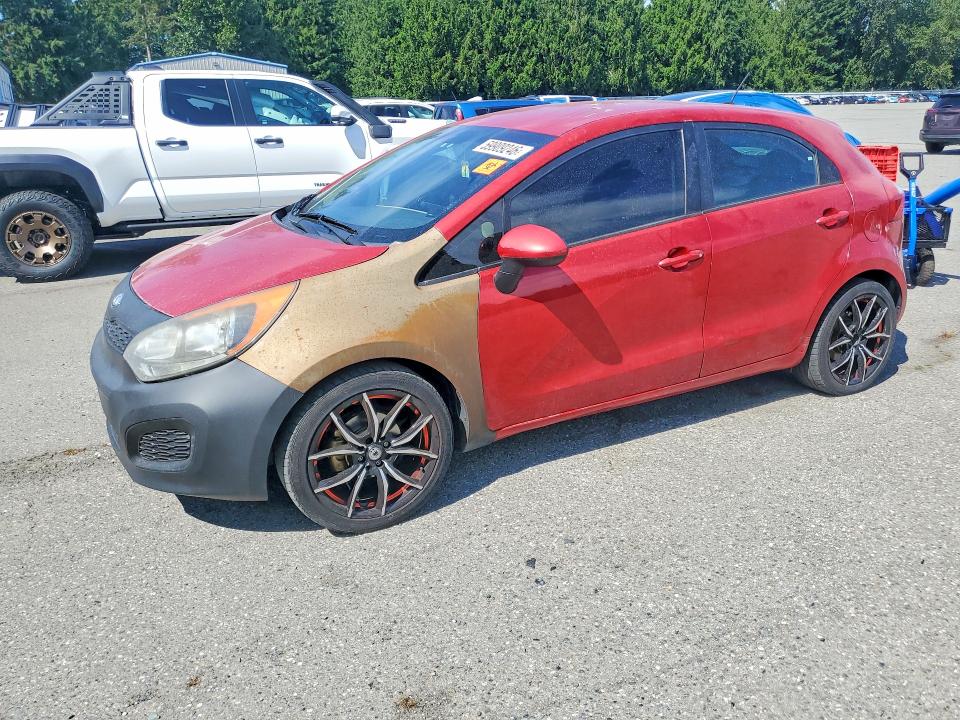 2013 Kia Rio VIN KNADM5A34D6261739 COPART salvage auction — SIDE, Wa - Bill Of Sale, sold $275 on 2026-07-20 (photo 1)
