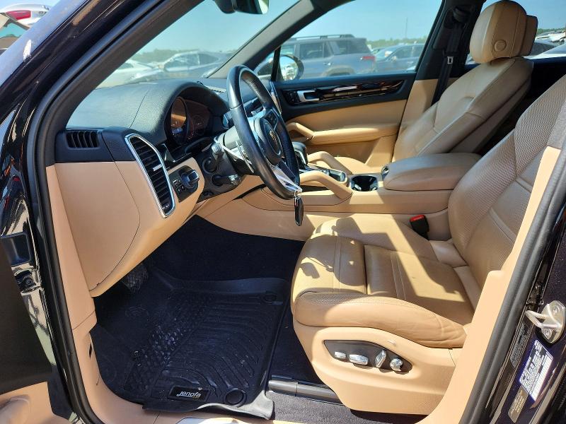 2020 Porsche Cayenne VIN WP1AA2AY3LDA09031 COPART salvage auction — FRONT END, Tx - Salvage Vehicle Title, sold $23,700 on 2026-09-22 (photo 7)