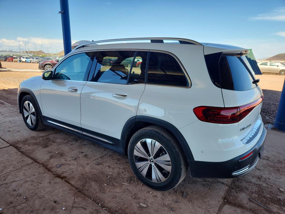 2024 Mercedes-benz Eqb VIN W1N9M0CB0RN095516 COPART salvage auction — MINOR DENT/SCRATCHES, Az - Certificate Of Title, sold $12,300 on 2026-07-28 (photo 2)